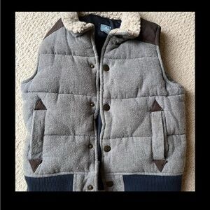 Gap Grey Quilted Vest